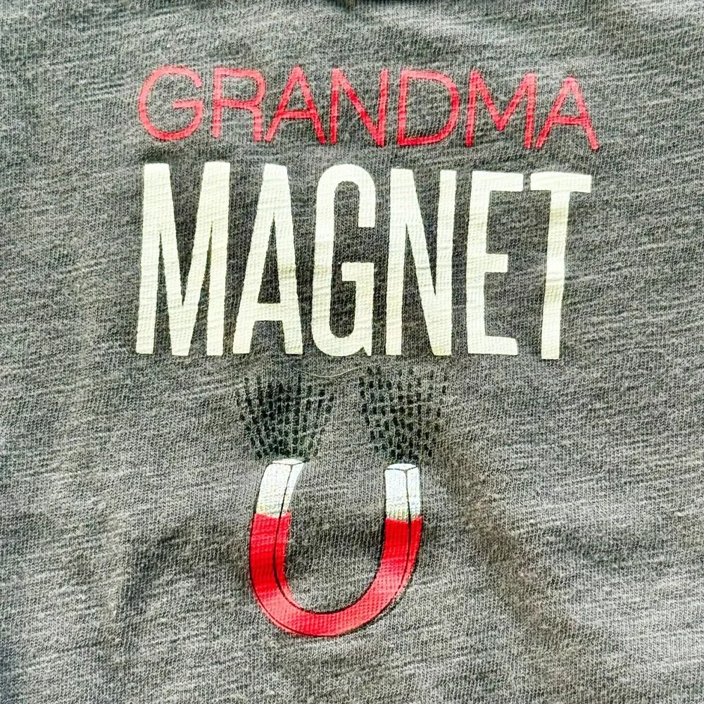4/$10 - Carter’s “Grandma Magnet” Cotton Newborn Baby Onesie Bodysuit